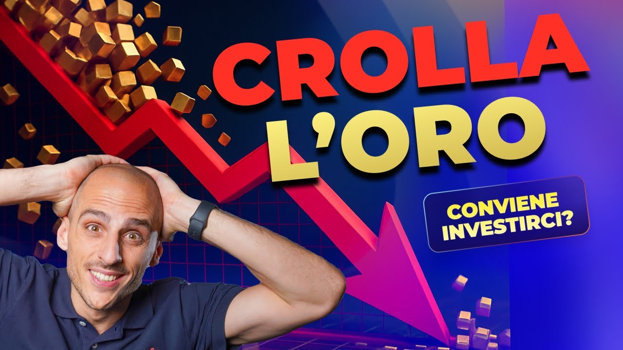 Crollano i prezzi dell'oro: conviene investire nell'oro oggi?