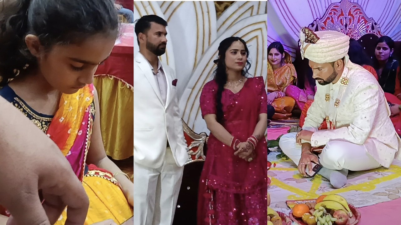 She Got Engaged || Tilak & Engagement Ceremony