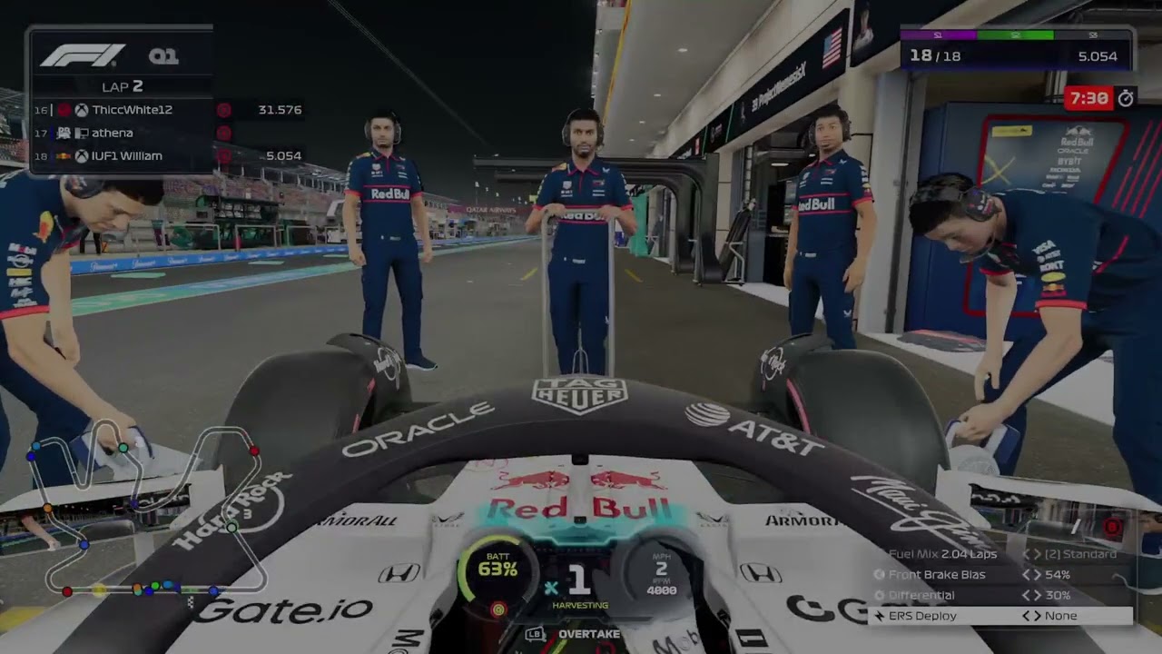 F125 LRL S2 R10 Qatar the battle for 2nd in standings