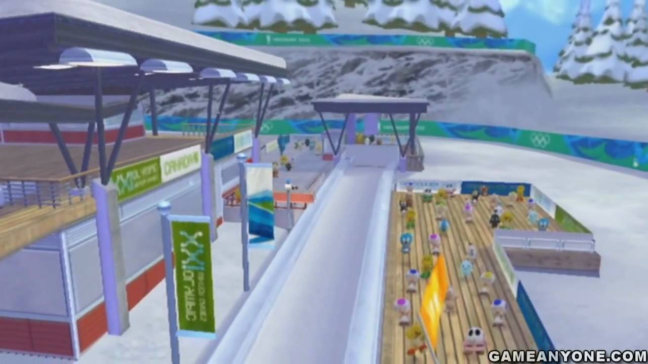 Mario and Sonic at the Olympic Winter Games - [Team Festival] - Part 01 - [Day 1 - Day 2]