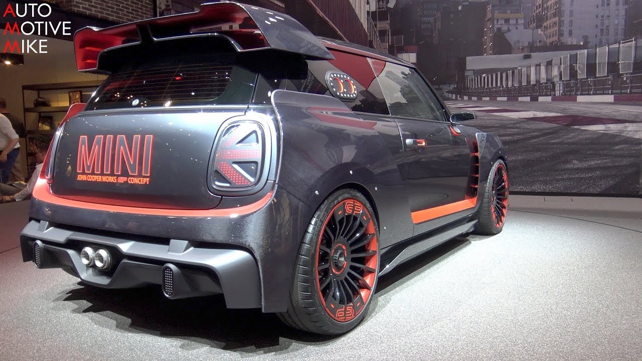 THIS IS THE MINI JCW GP CONCEPT - IAA 2017