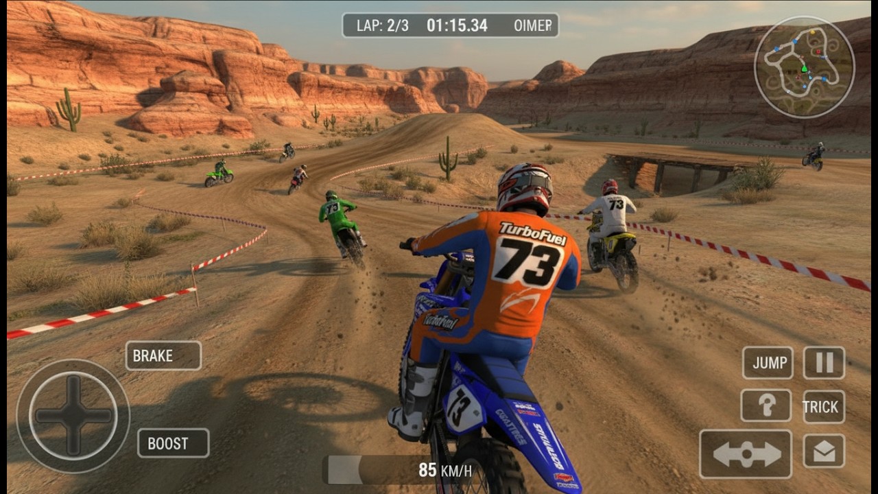 Impossible Bike Mega Stunt Ramp Simulator - Extreme Motocross Dirt Bike Racing - Android Gameplay