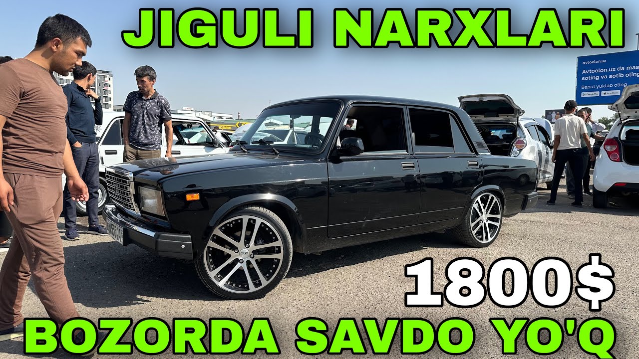 22-sentabr JIGULI NARXLARI 2025 SERGELI MOSHINA BOZORI ARZON JIGULI NARXLARI 1- qism