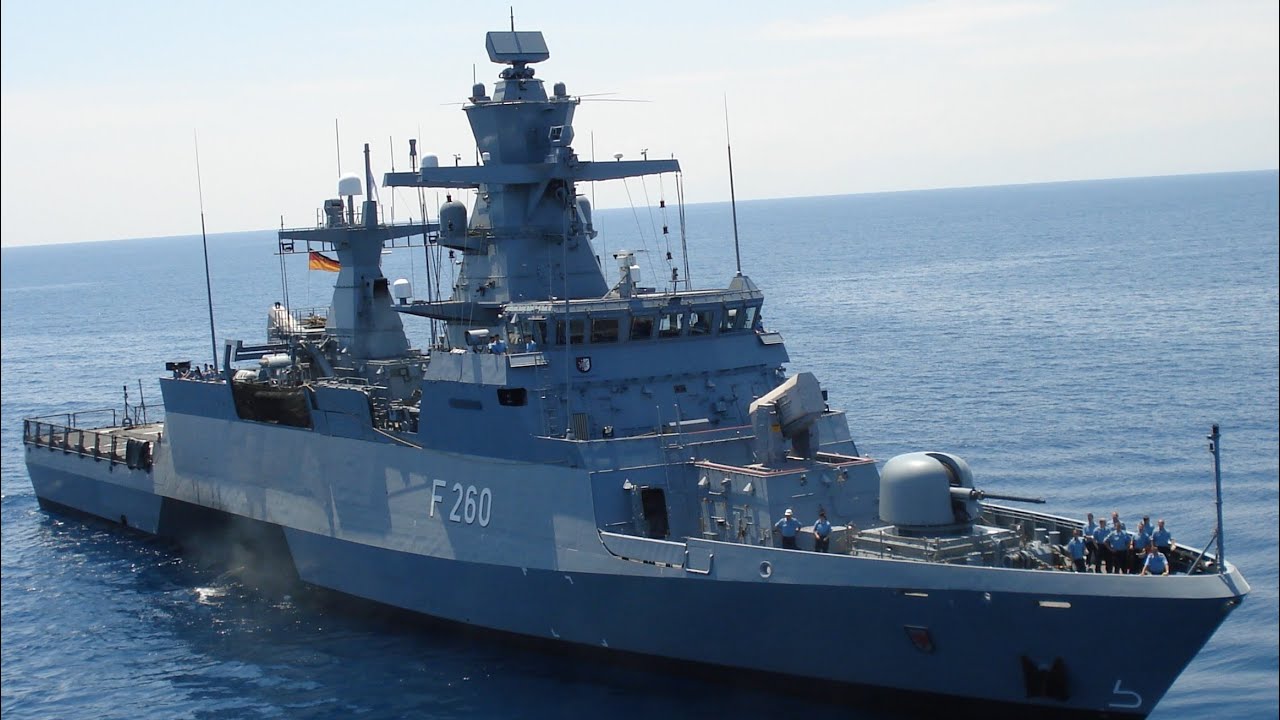 Doku Korvette Braunschweig Klasse K130 Deutsche Marine/ Flottenpolitik