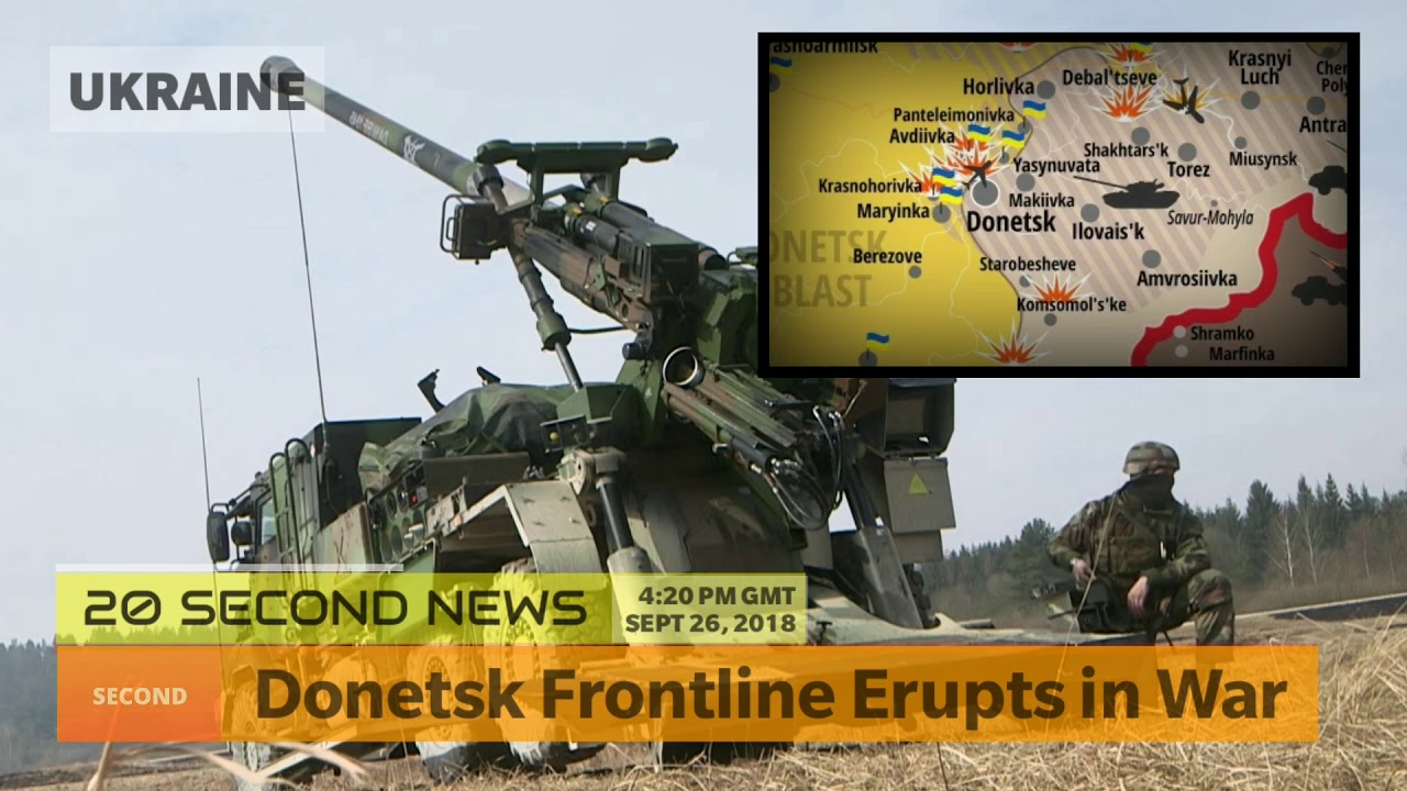 Donetsk Frontline Erupts in War - Breaking NEWS Today