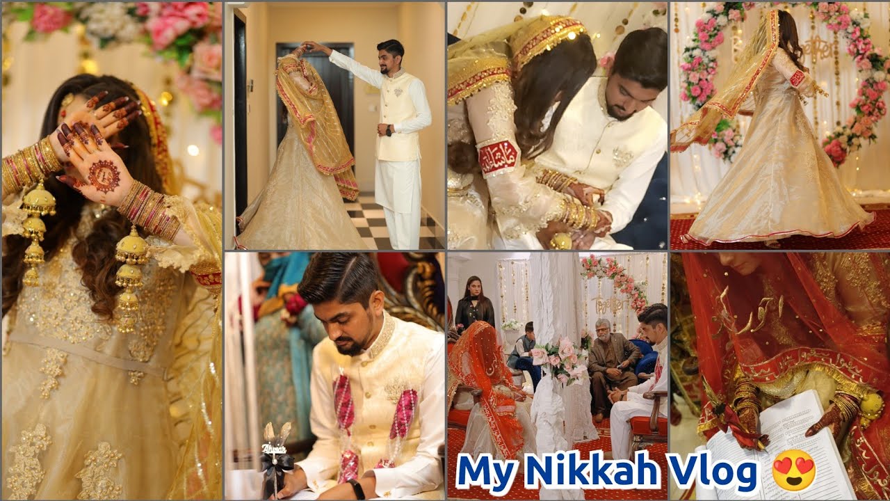 My Nikkah Cermony Vlog❤️ Alhamdullilah Nikkahfied ❤️