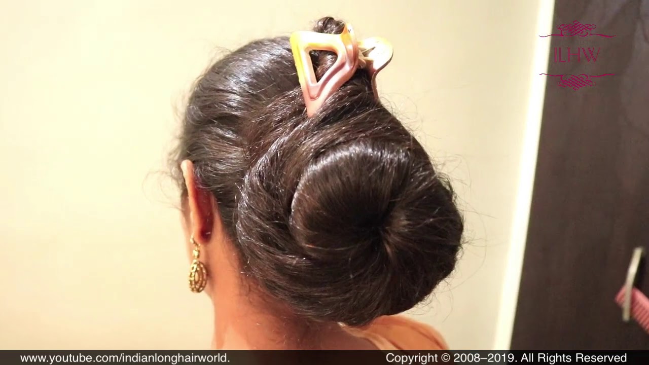 Everyday Quick & Easy Hair Bun Using Clutcher Clip | How To Tuck Clutcher Properly| Daily Hairstyles