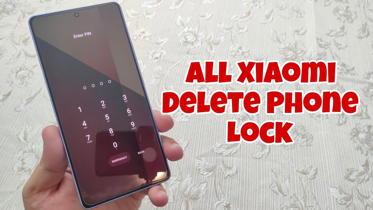 Xiaomi Redmi Note 12 Pro 4G (22101316C). Delete pin, pattern, password lock.