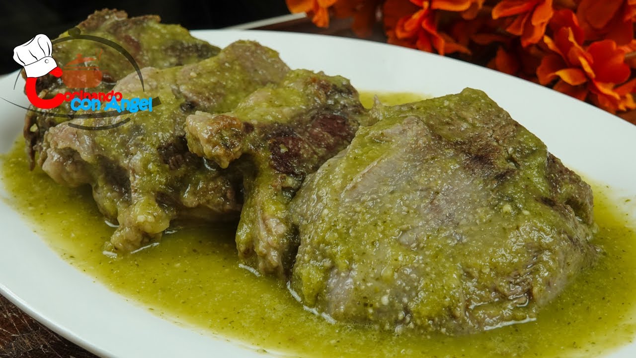 Lengua De Res En Salsa Verde, Riquisima