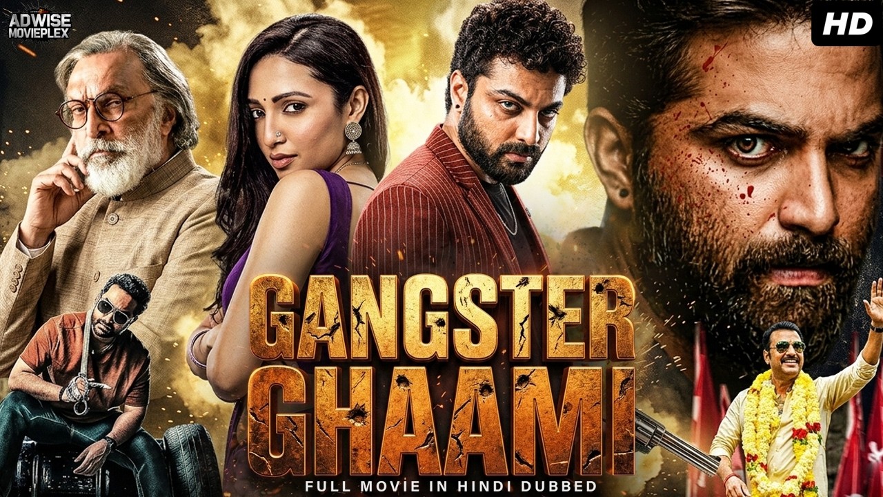 GANGSTER GHAAMI - Full Hindi Dubbed Movie | Vishwak Sen, Anjali, Neha | Action Romantic Movie