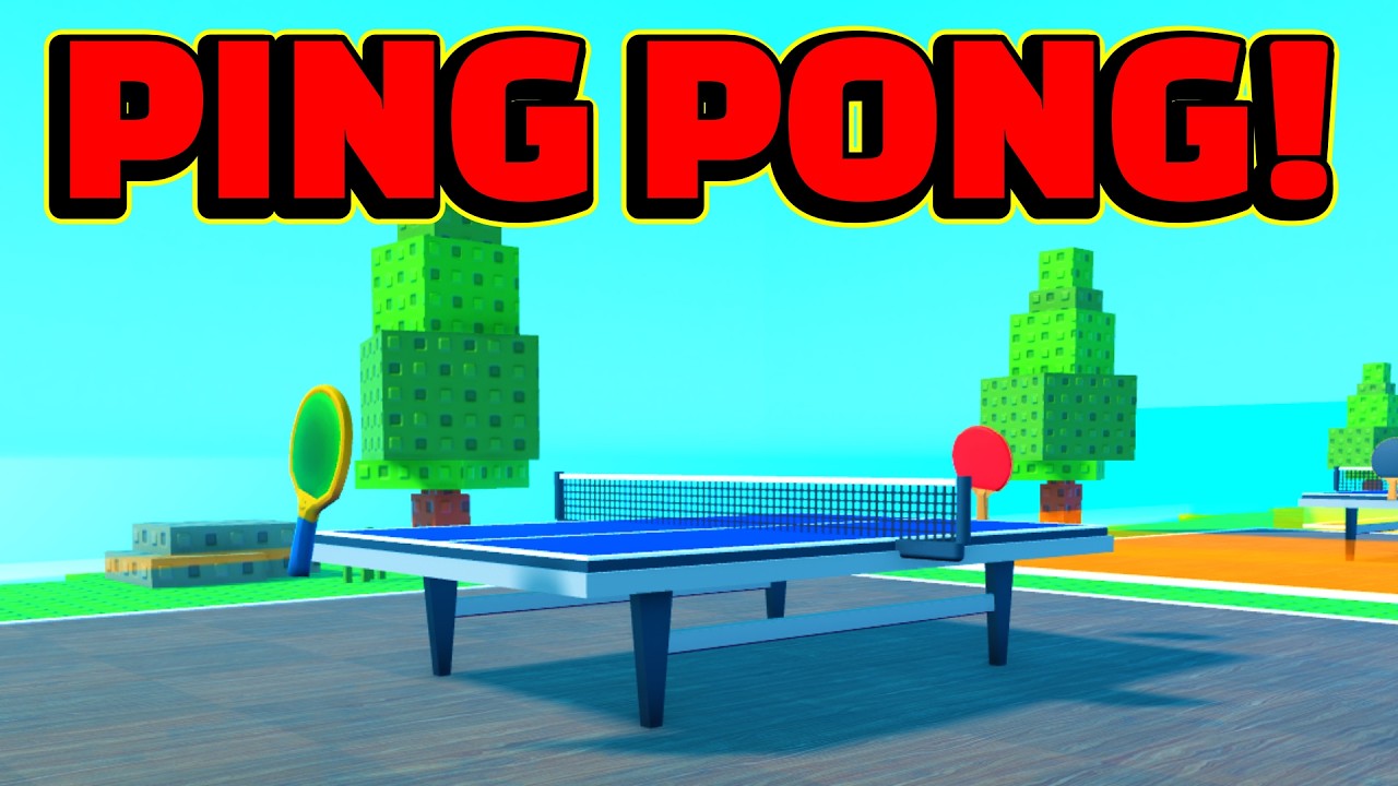 ROBLOX 🏓 Пинг-понг!