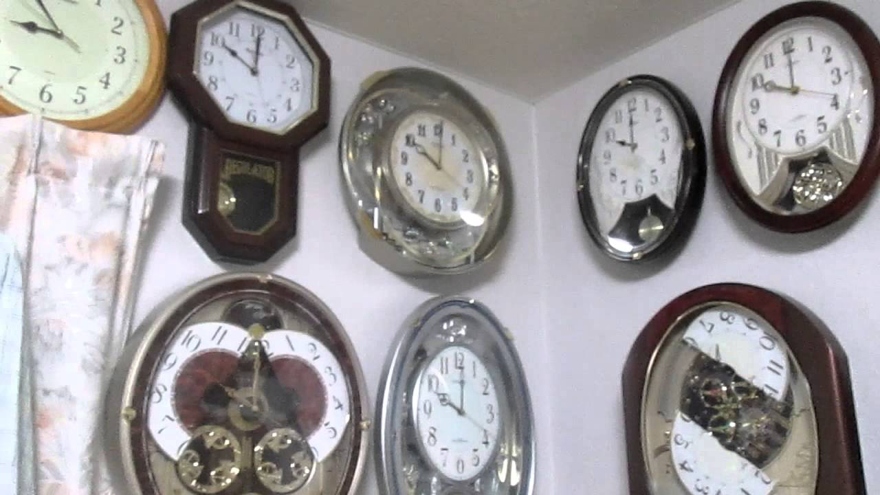 2012.12.24　22時になった時の自分の部屋の様子