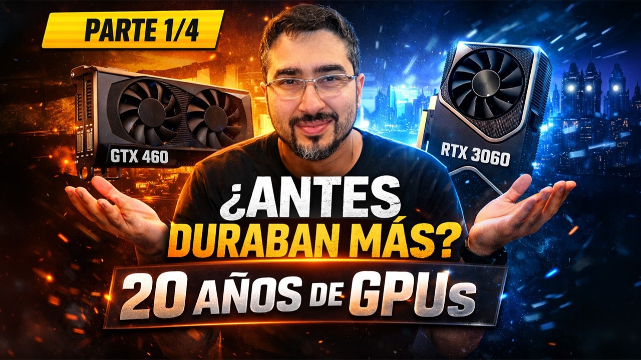 ¿Las GPUs Duraban Más Antes? | Parte 1 de 4 – 20 Años de Evolución Real