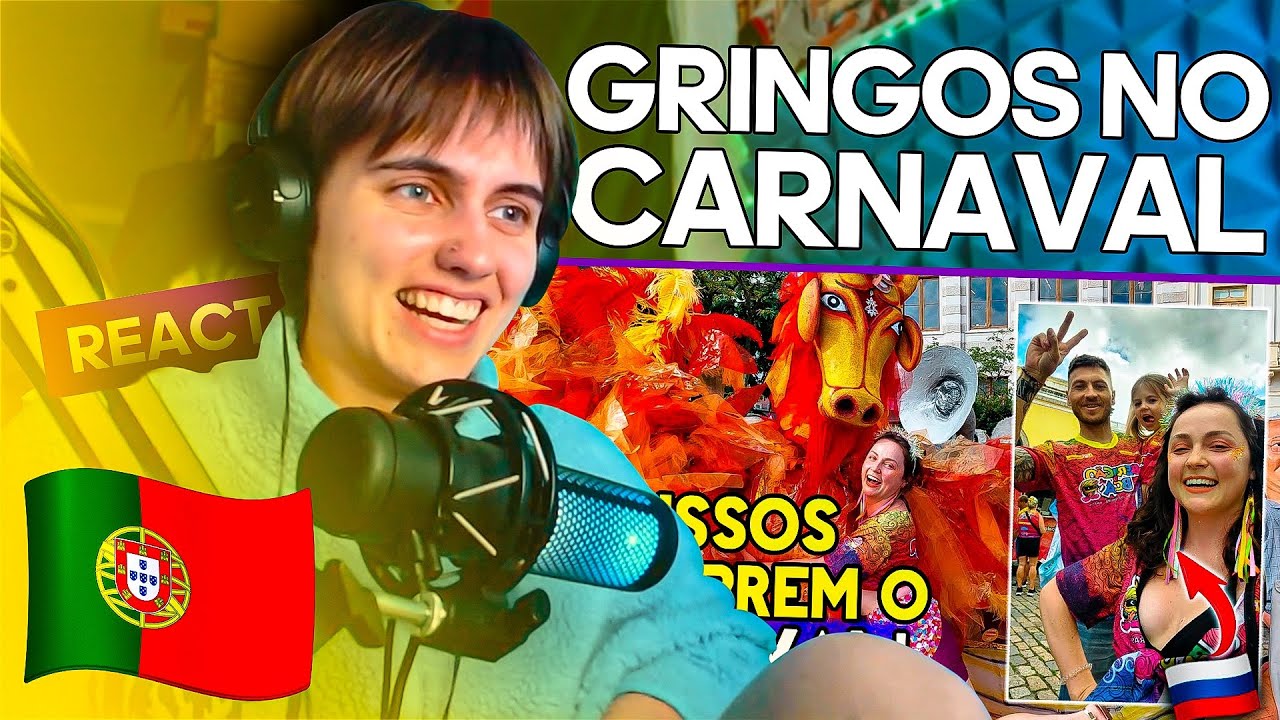 🇵🇹 Europeia JULGA CARNAVAL do BRASIL - Olga do Brasil