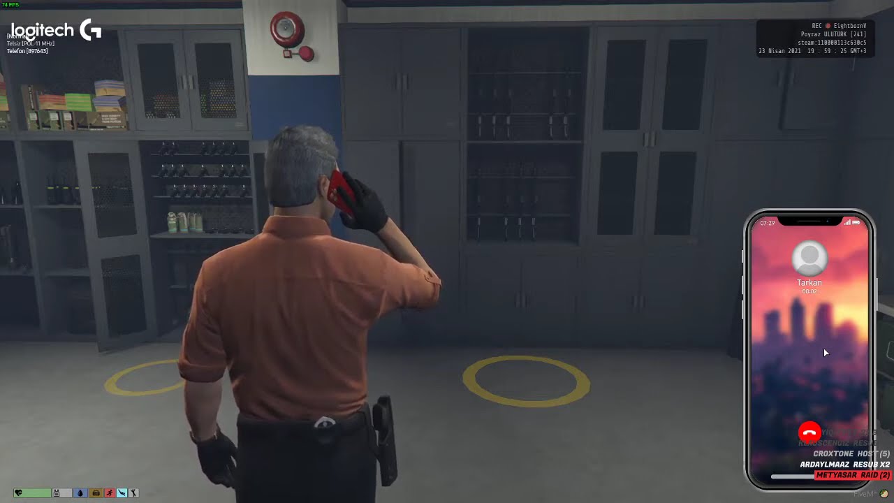 EightBornV V2 Beta    Yakalayıcılığımız Kuvvetlidir    !dc !instagram 20210423 Grand Theft Auto V