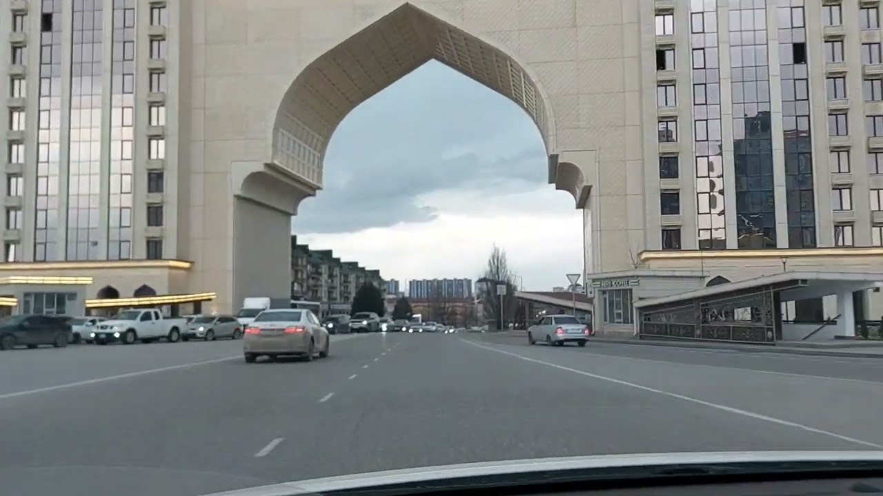 Первый Рамадан 🌕 2024 года. Вечерняя поездка по Грозному.