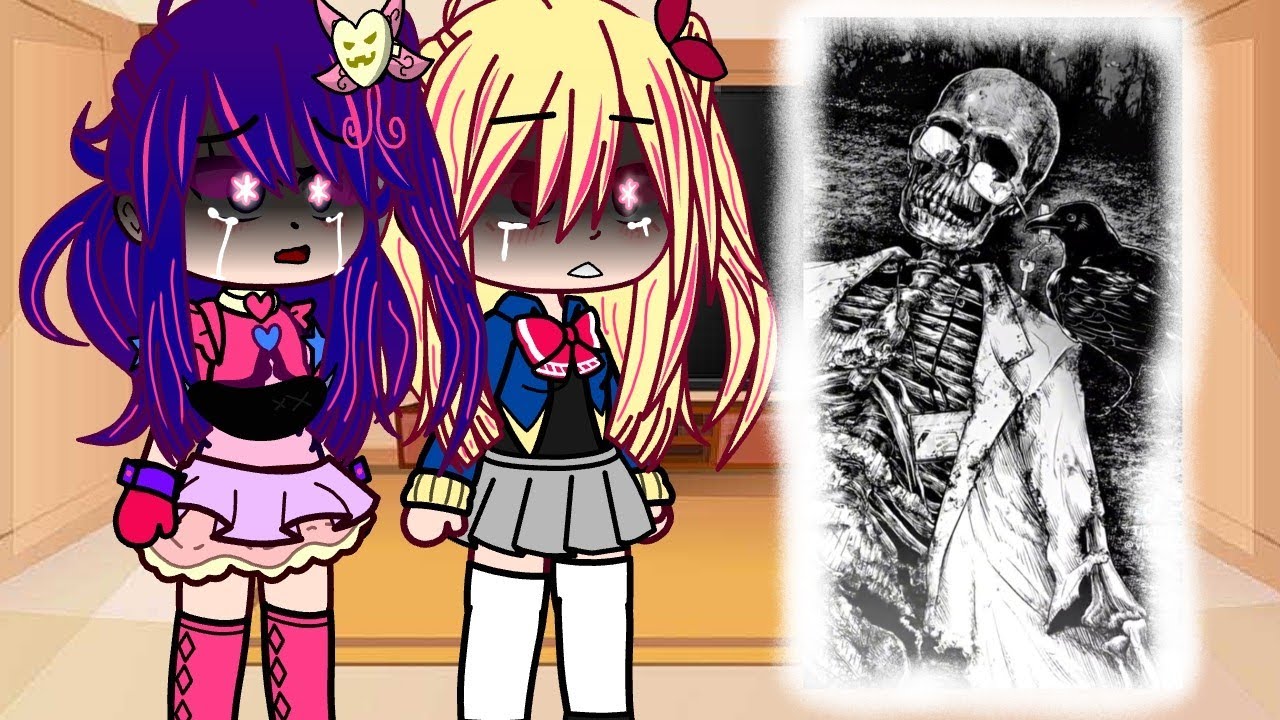 Oshi no ko react to (🇹🇷,🇺🇸) (4/4) gacha club #gachatürk #gachaclub #memes