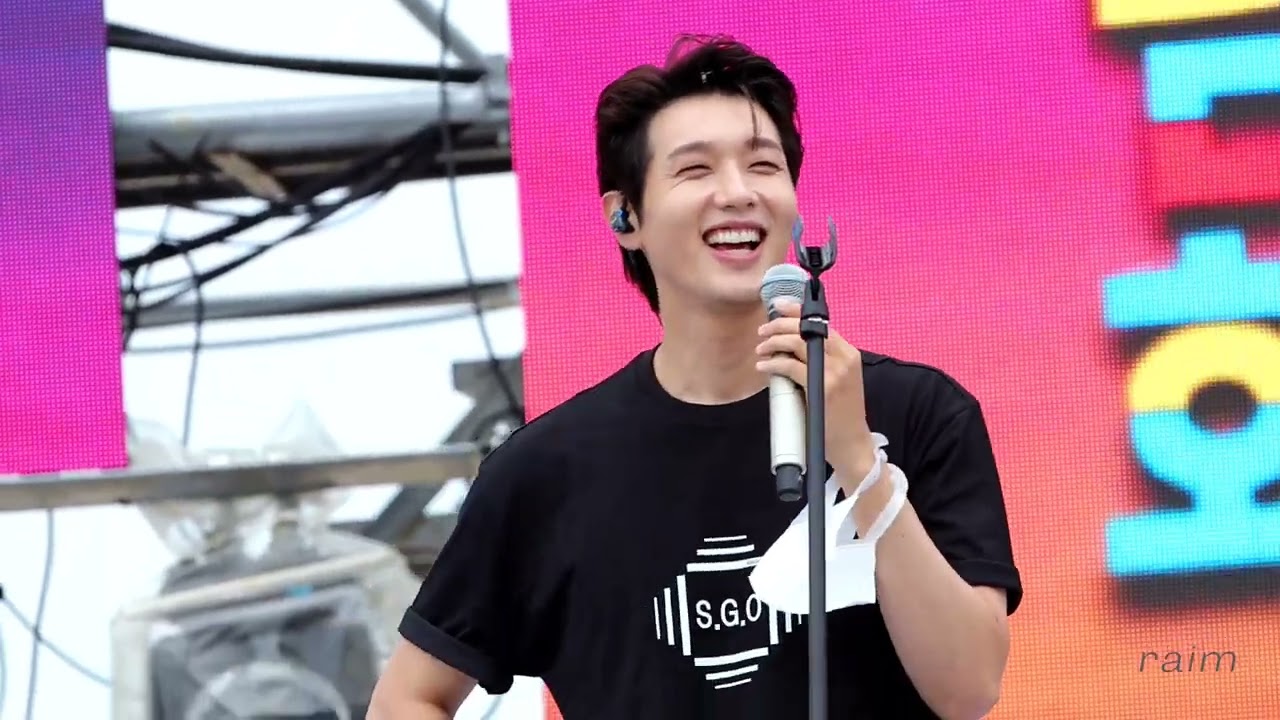 [ 4K ] 22' 7. 30 보령 머드축제_ 머드림 콘서트_ 사거리 그오빠. 리허설..(지현우 focus)
