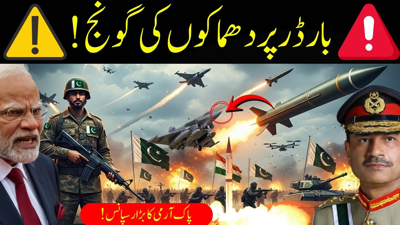 Pakistan India War Update | Full Military Analysis | High Tension on Borders | Reality Behind War
