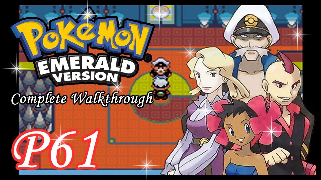 Pokemon Emerald - CW - Part 61: The Elite Four (HD 1080p)