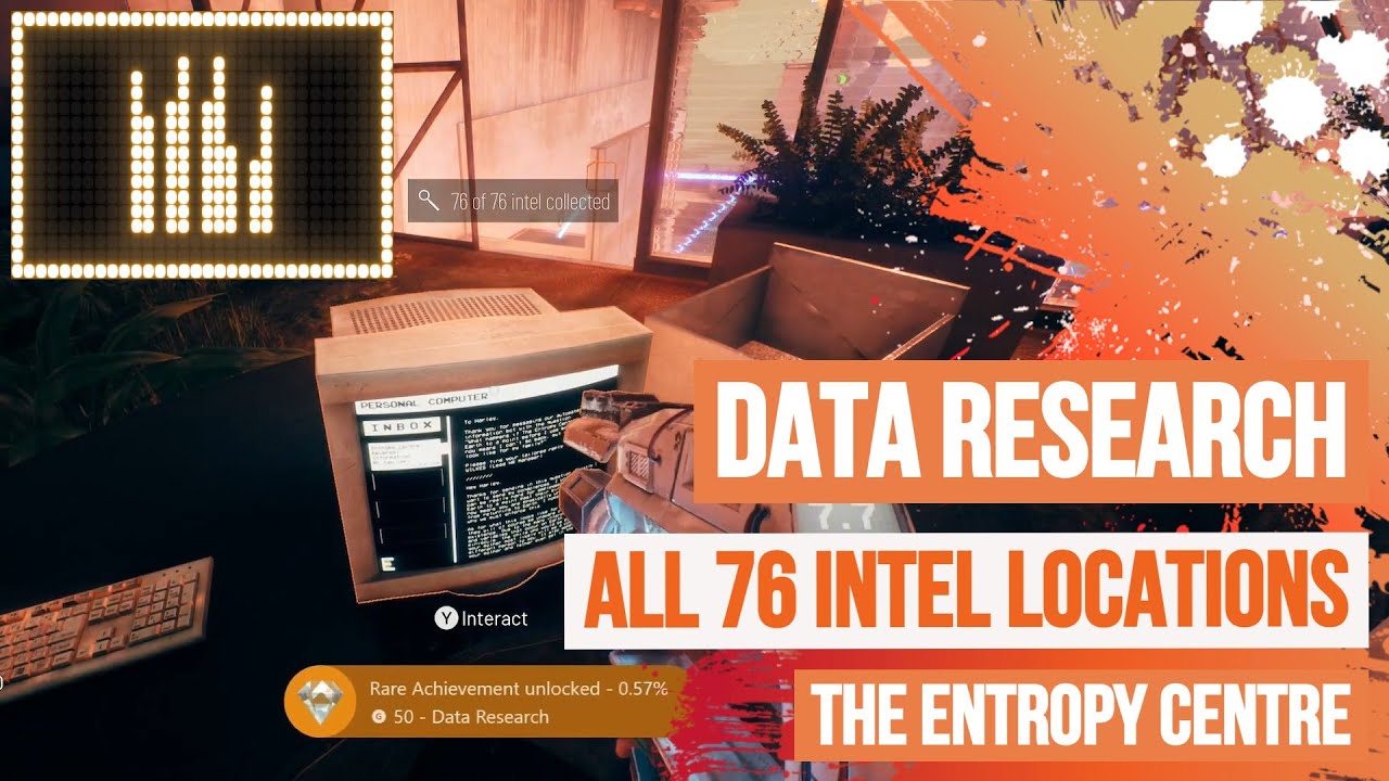 The Entropy Centre - All 76 Intel Locations (Data Research) Read all terminal messages