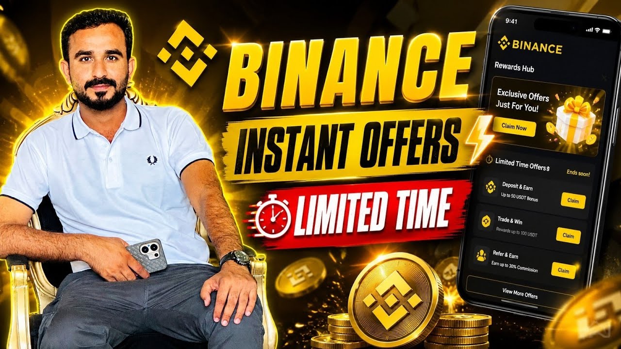 Binance Instant Offer's  Full Guidelines Don't Miss limited time