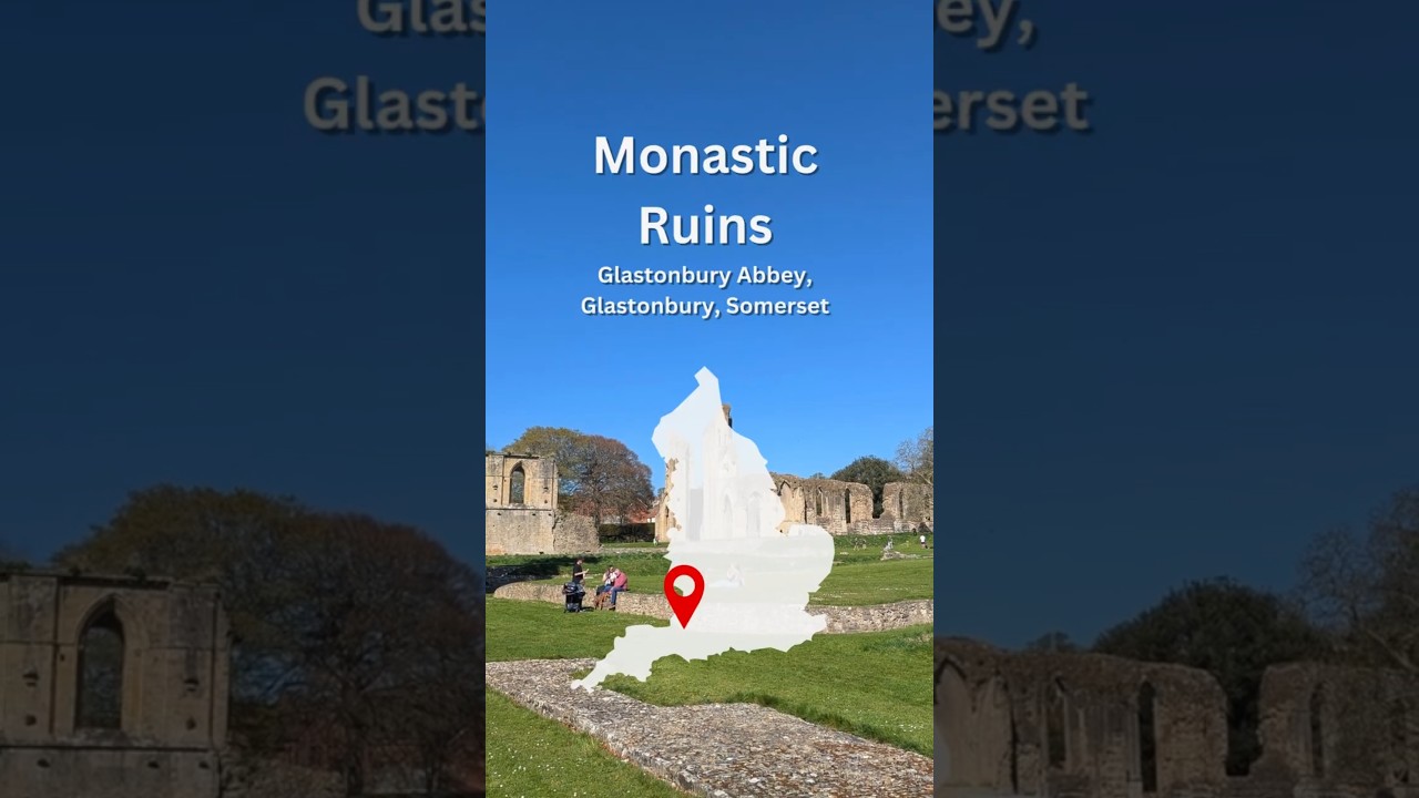 Monastic Ruins #GlastonburyAbbey #Glastonbury #Somerset #England #UK #Europe #travel
