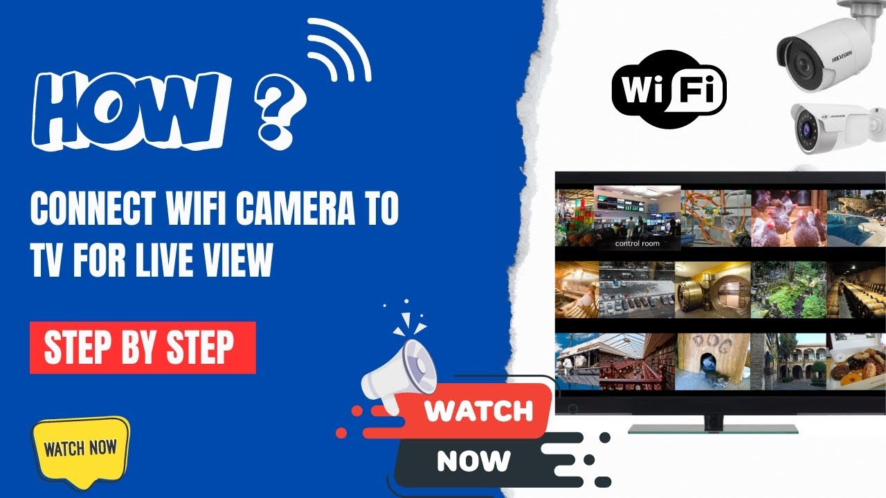 Как подключить WiFi-камеру к телевизору для просмотра в реальном времени