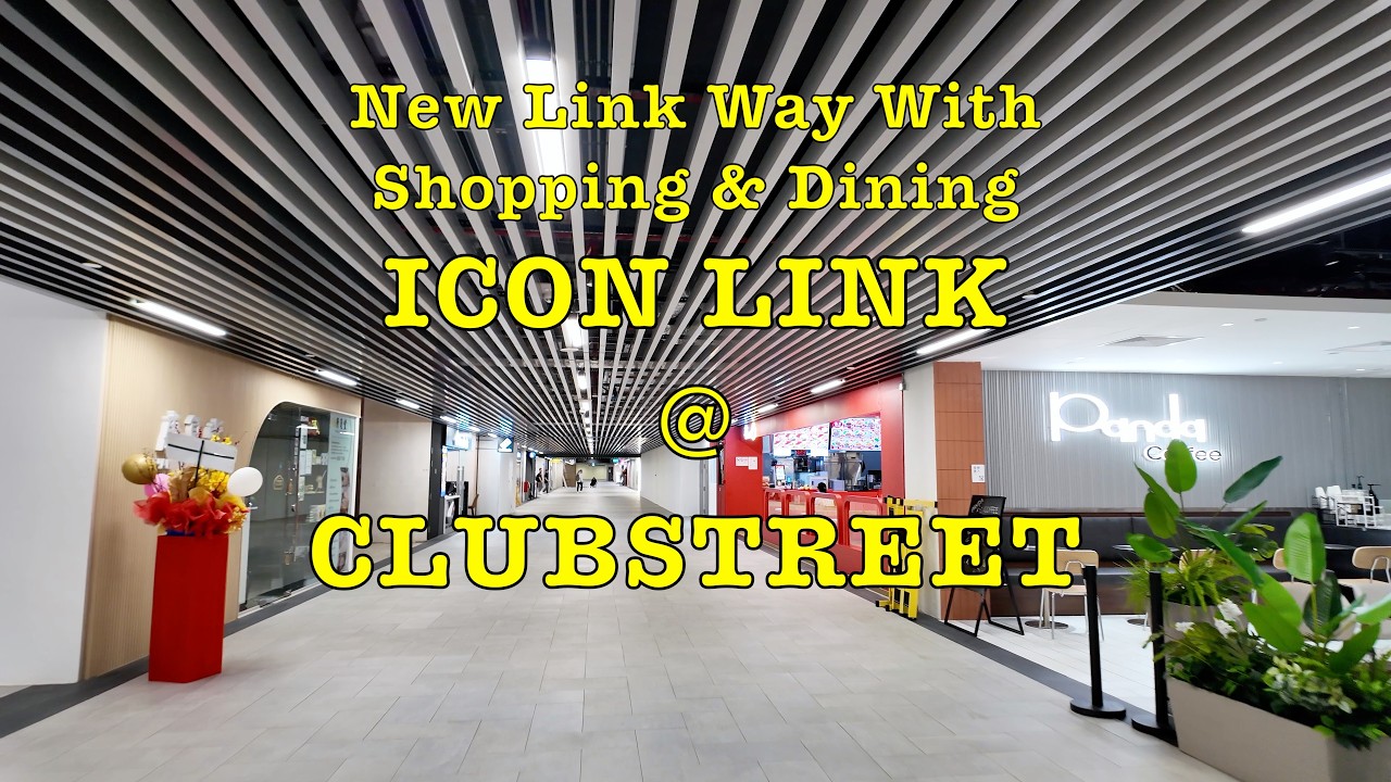(New) ICON Link @ Club Street #singapore #food #underground #cafe #restaurant #dinner #walkingtour