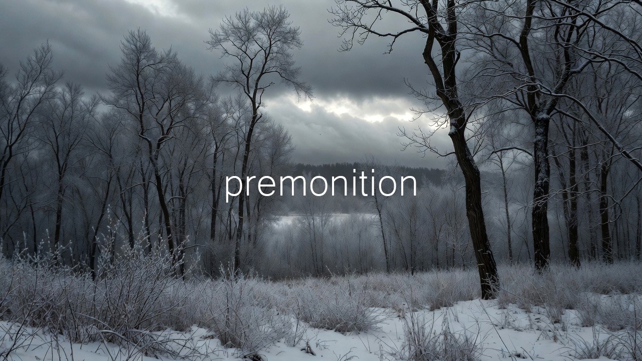 Premonition💠 - meditativdark / synthrock / romanticdark / wintervibes