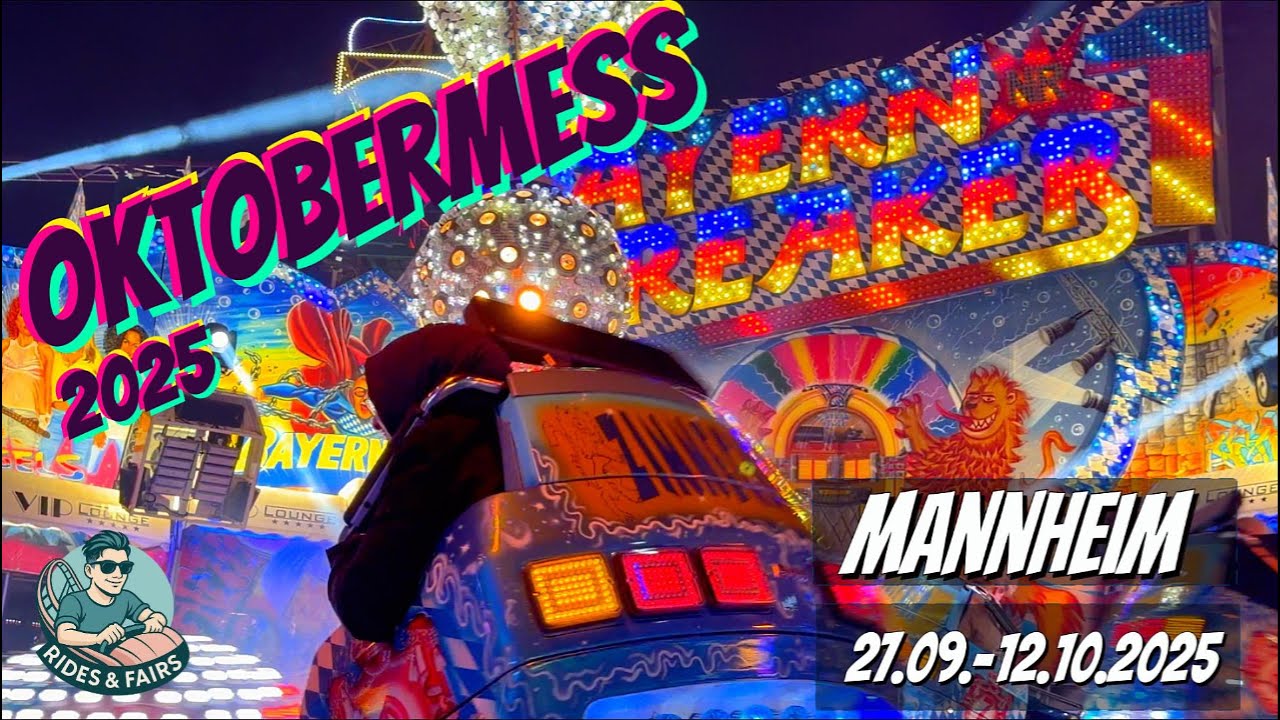 Oktobermess | 2025 | Rundgang | Mannheim