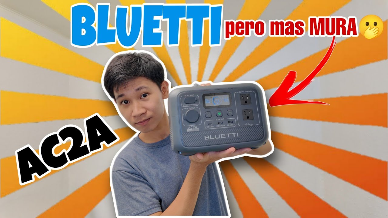 BEST Small Power Station na nga ba?  BLUETTi AC2A FULL  Review with Actual Test