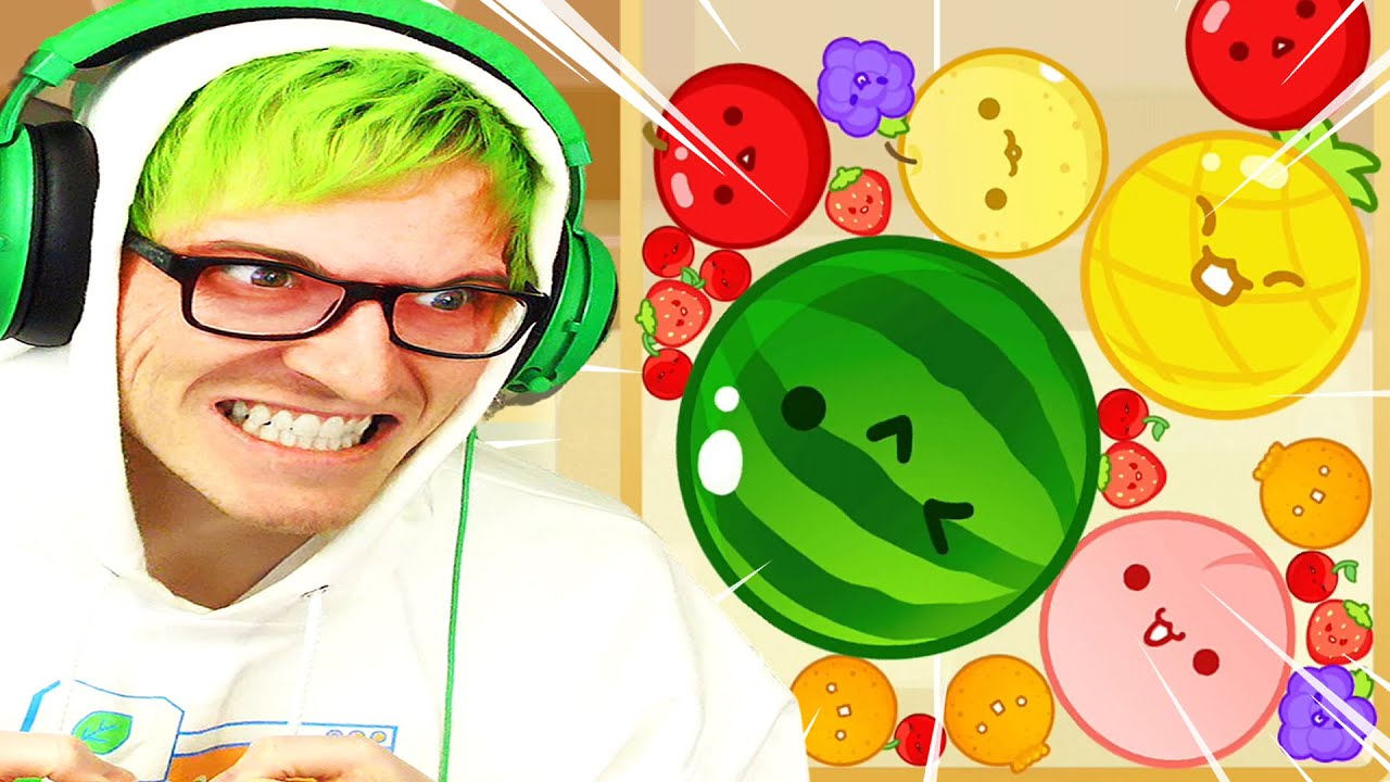 This melon game is driving me insane - Suica Game スイカゲーム