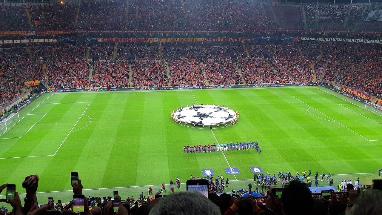 Galatasaray-RealMadrid/ Şampiyonlar Ligi seremoni 4K/60FPS