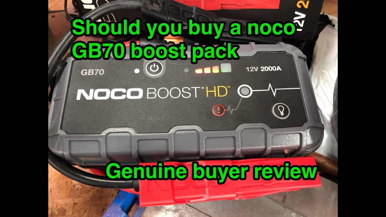 Noco GB70 real buyer review should you buy one? Booster pack