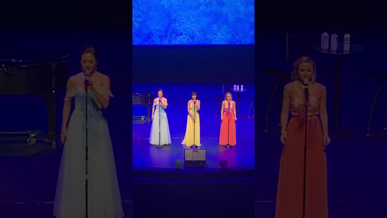Christy Altomare, Laura Osnes, & Susan Egan- “Let It Go” ( Broadway Princess Party)
