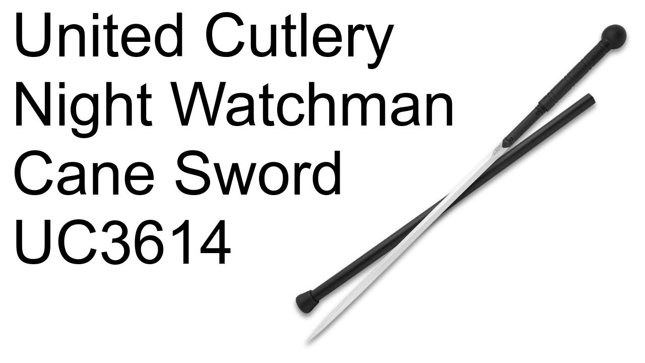 United Cutlery Night Watchman cane Sword - UC3614
