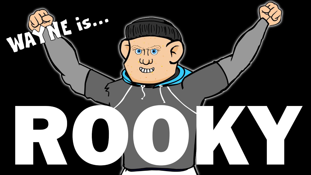 👊🏻WAYNE ROONEY is ROCKY👊🏻(Parody Rooney vs Bardsley Fight,Man Utd vs Spurs 3-0 Goal Celebration)