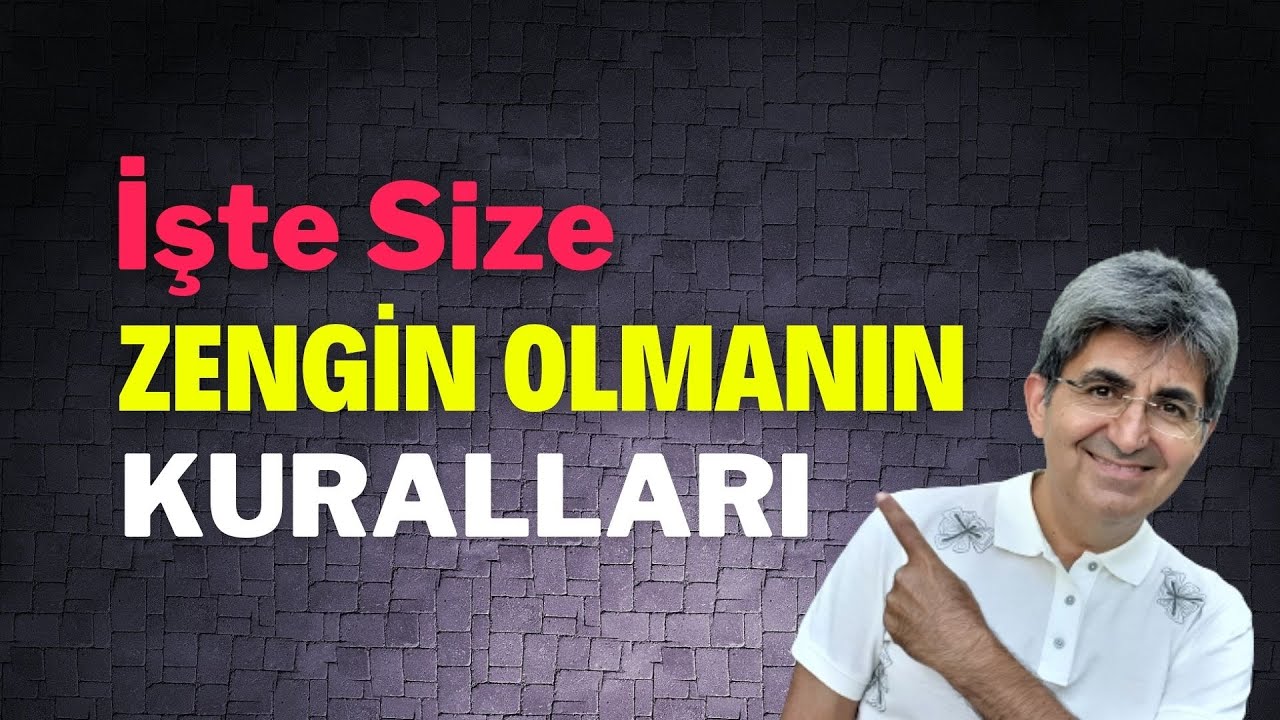 İşte Size Zengin Olmanın Kuralları | Canten Kaya Videoları