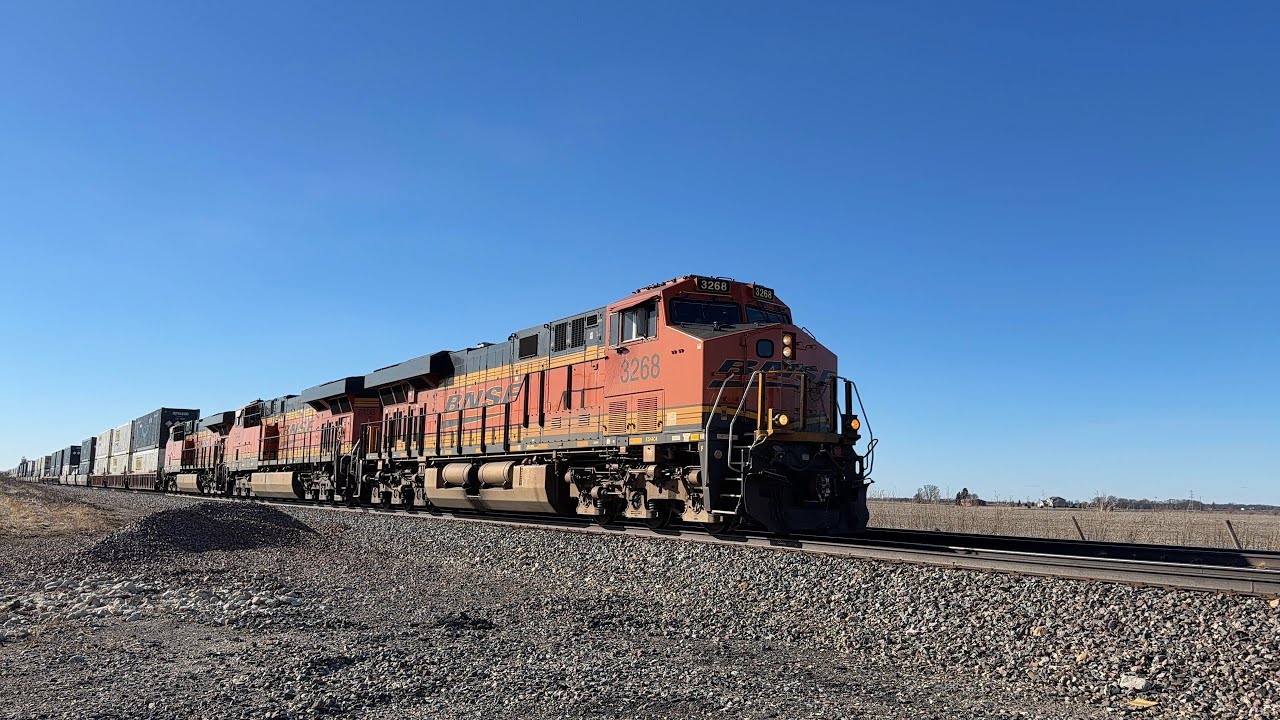BNSF 3268 7856 8341 Smithshire, IL 1-19-26