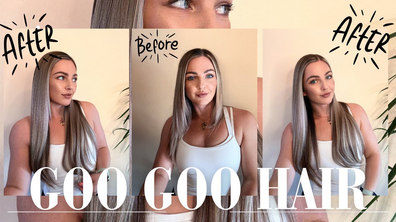 GOO GOO Anniversary 🎉 How to Apply Seamless Clip-In Hair Extensions | Amazon’s #1 Best Seller Review