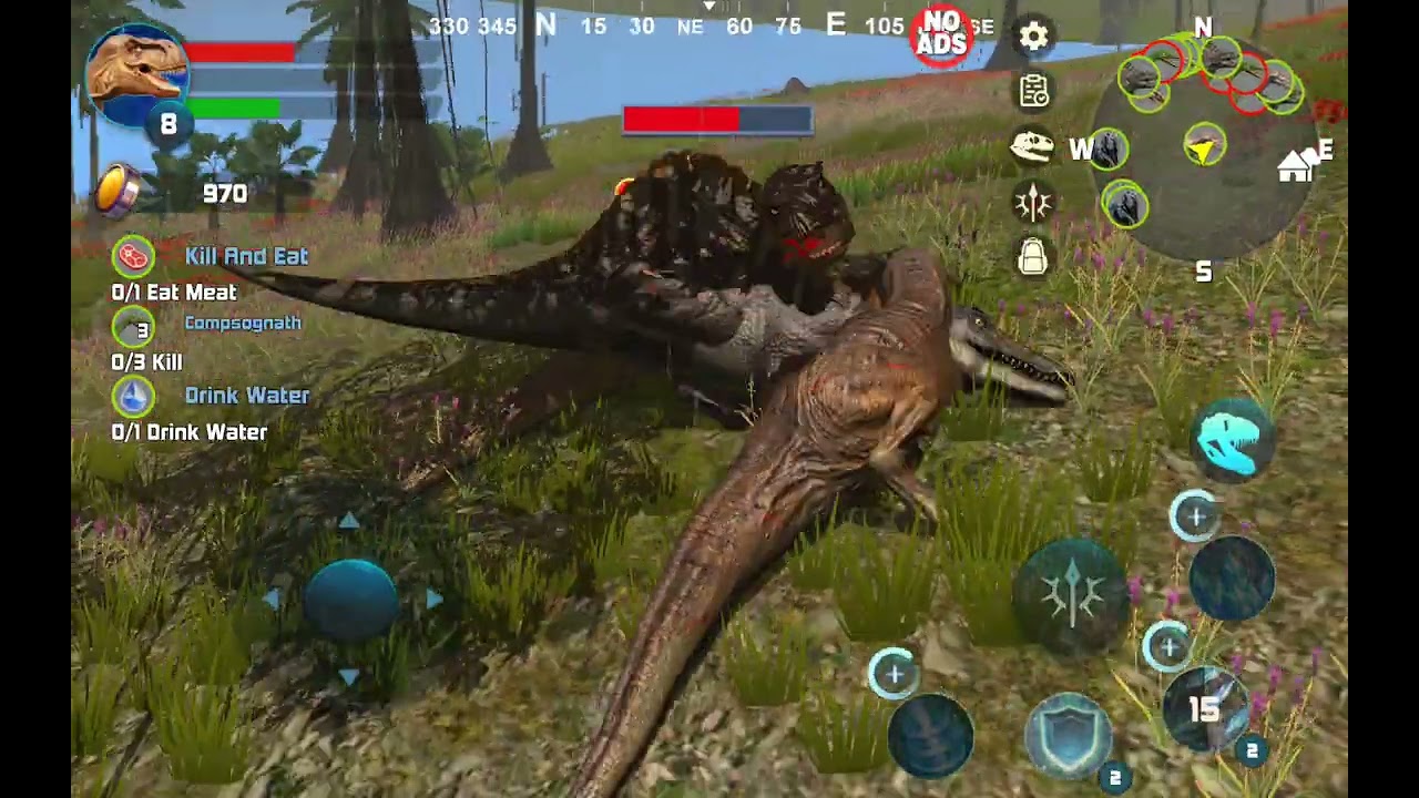 Dinosaur Game Tyrannosaurus Simulator Android iOS Gameplay #14