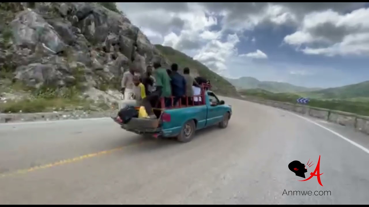 Southern of Haiti │ Cruising down the street after the earthquake killed well over 2,000 people.