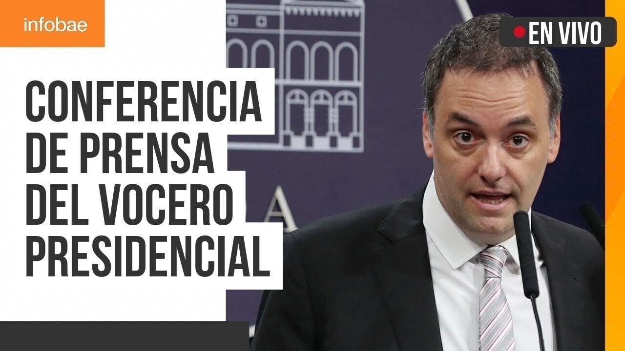 Conferencia de prensa del vocero presidencial, Manuel Adorni (18/06/2025)