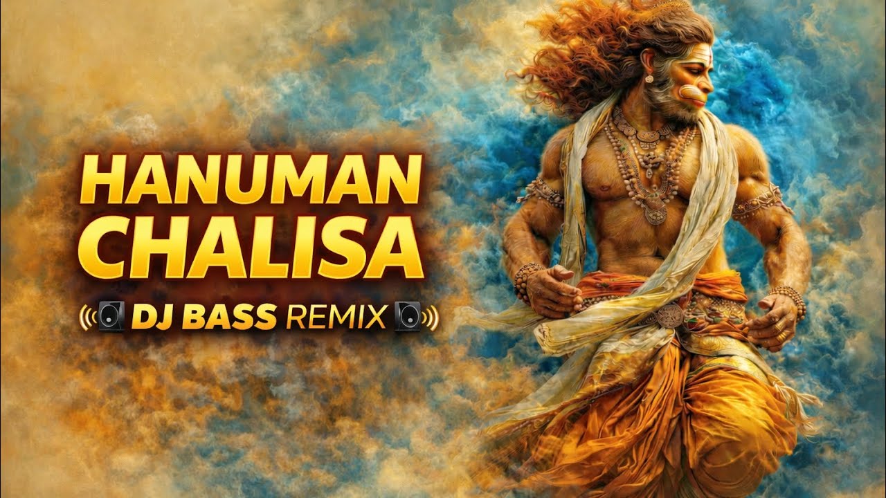 Hanuman Chalisa (DJ Remix) ⚡ Nonstop Devotional Beat | High Energy Bhajan