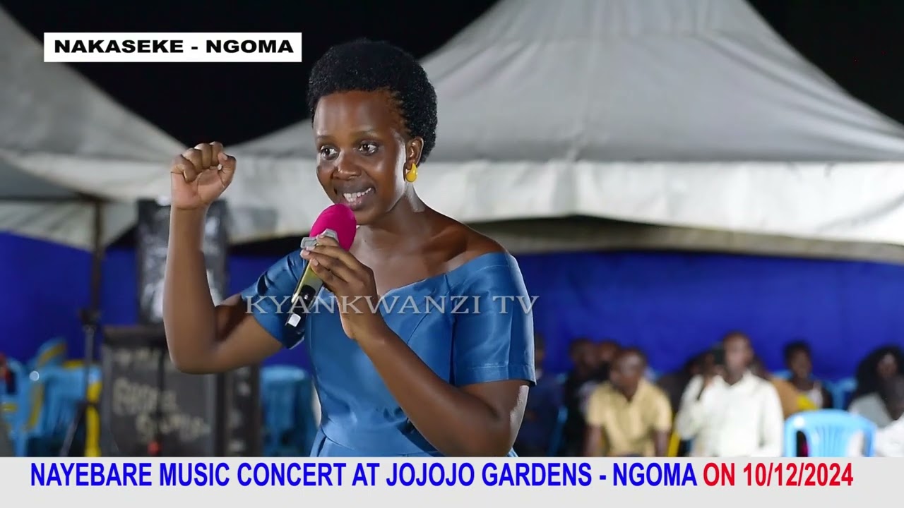 NAYEBARE MUKAMA MUSIC CONCERT AT JOJOJO GARDENS   NGOMA  EDITION 2