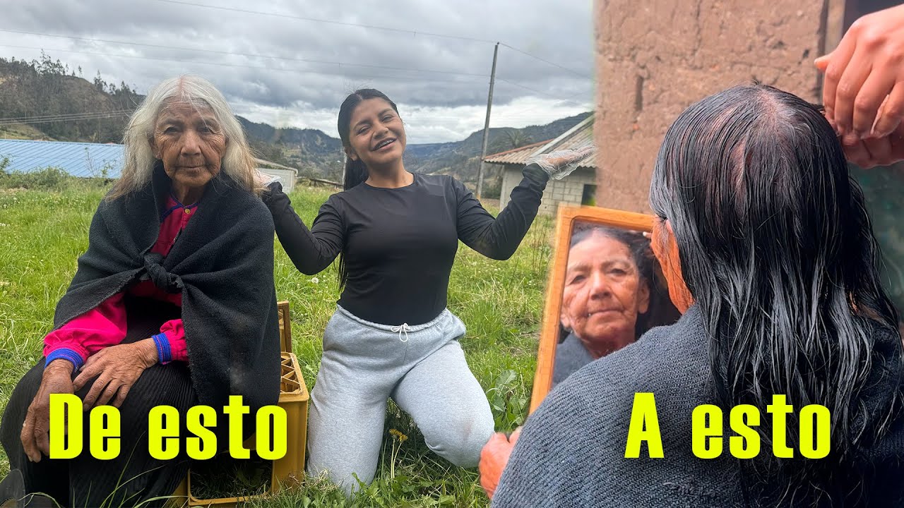 Cambio de Look a Mi Abuelita de 93 Años 👵🏻😱