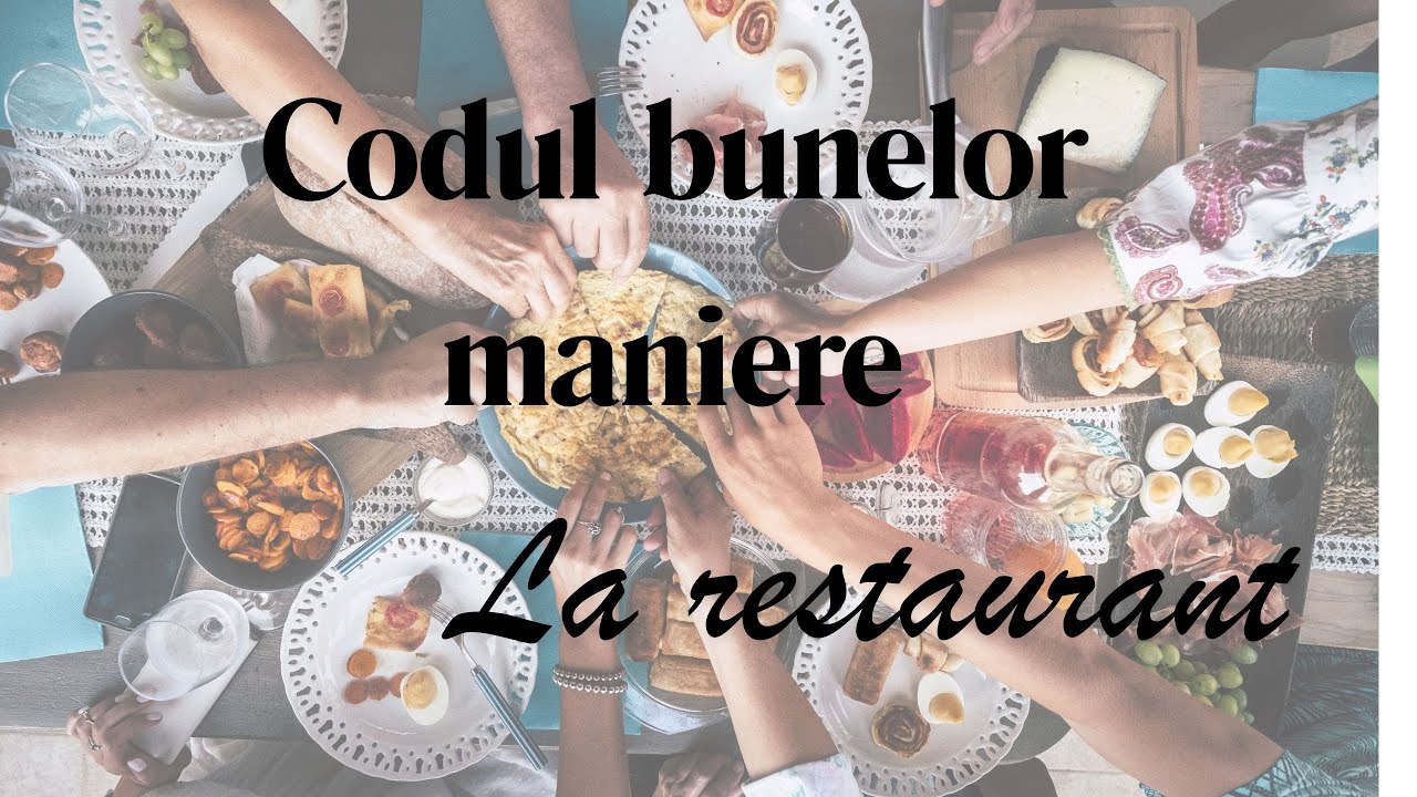Codul bunelor maniere, La restaurant