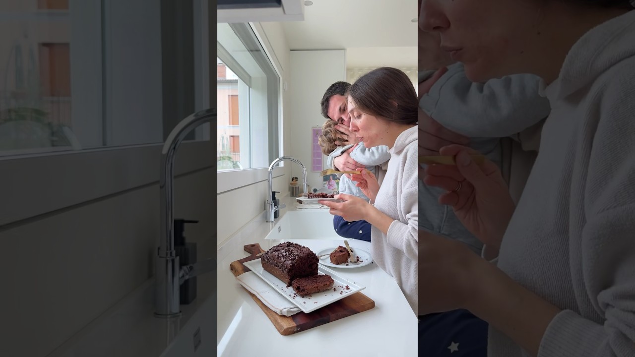 PLUM-CAKE AL CACAO senza latte burro e uova✨