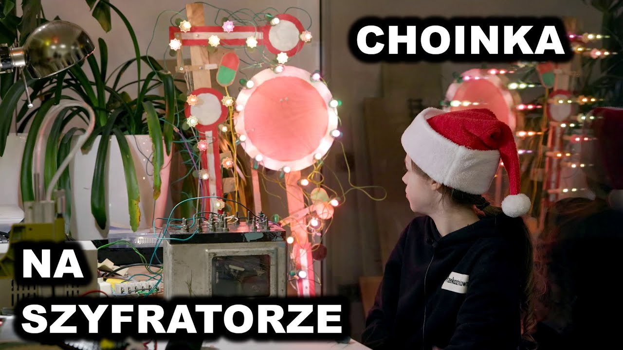 Choinka, ale nie na JRM, tylko na szyfratorze!